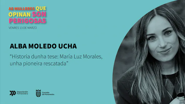 Mulleres que opinan 2026. Alba Moledo