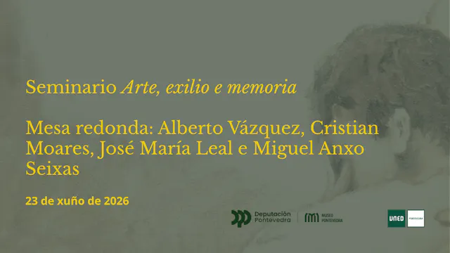 Mesa redonda do seminario 'Arte, exil...