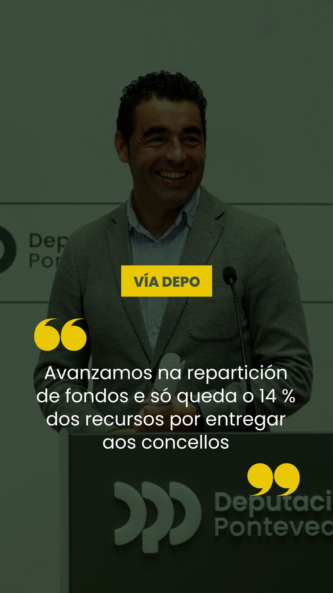 Conferencia de prensa do 18 de setembro de 2026. Vía Depo