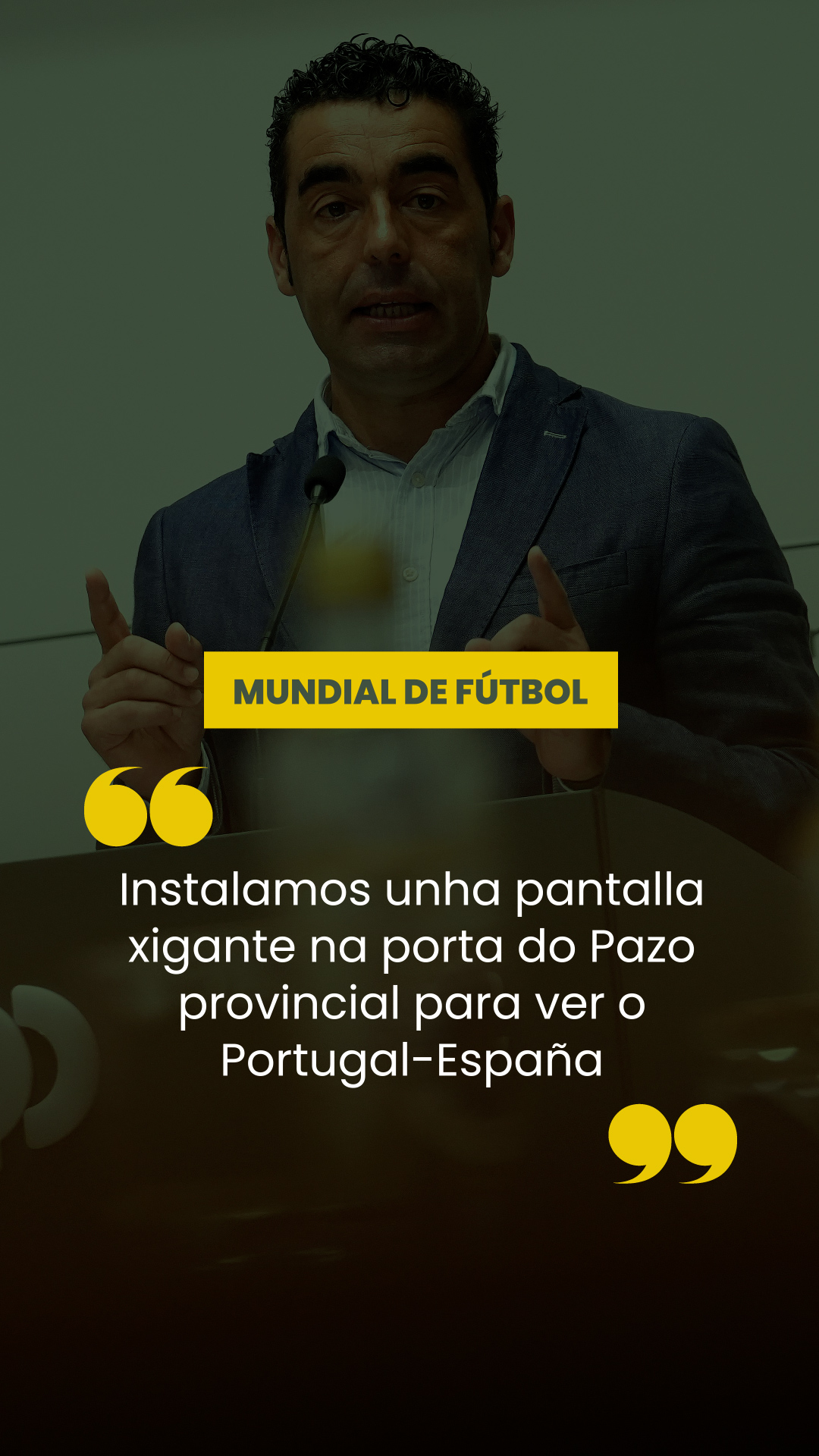Conferencia de prensa do 6 de xullo de 2026. Mundial de fútbol