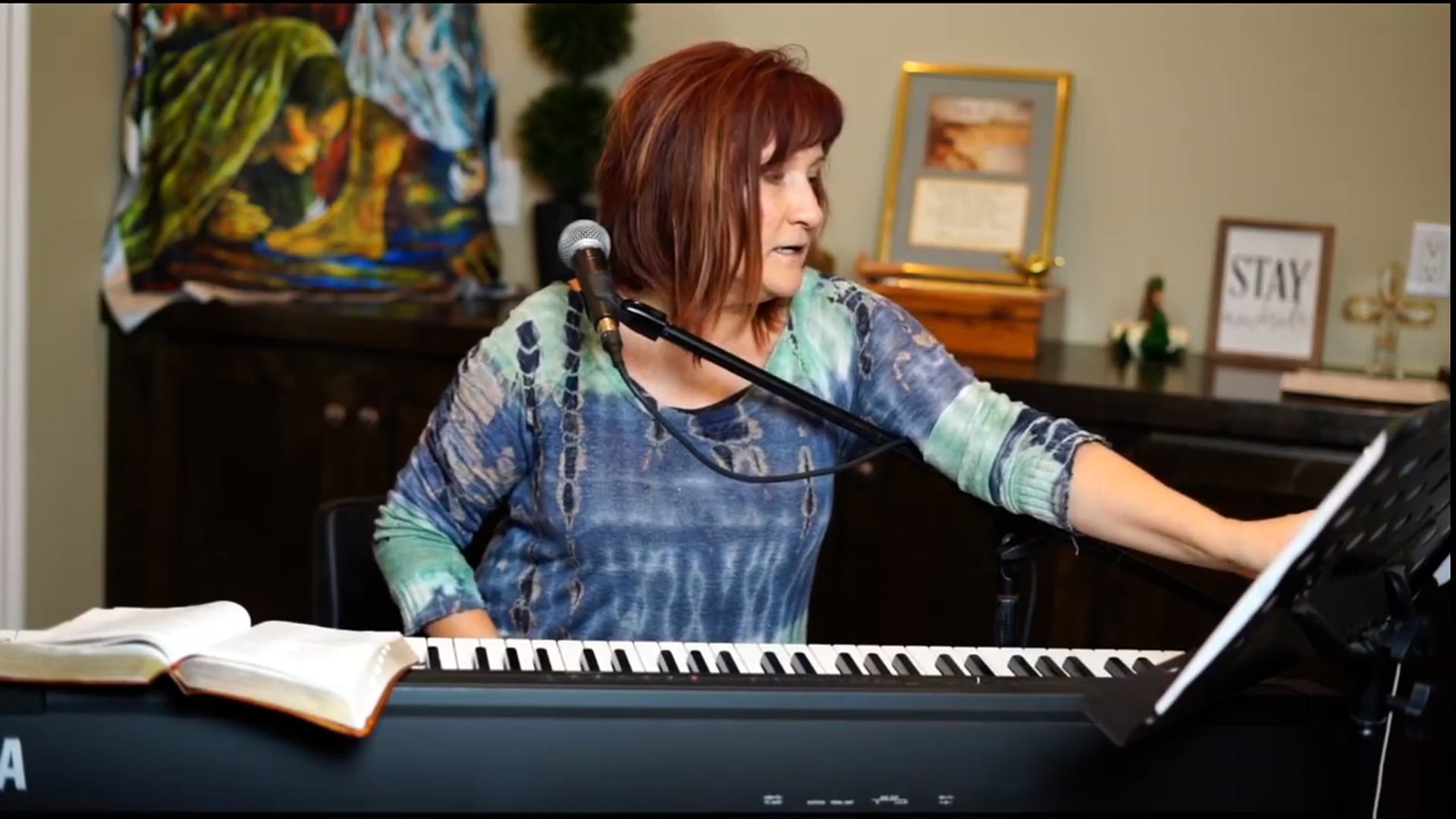 God is at Work  Prophetic Worship with Julie Meyer from the Psalms