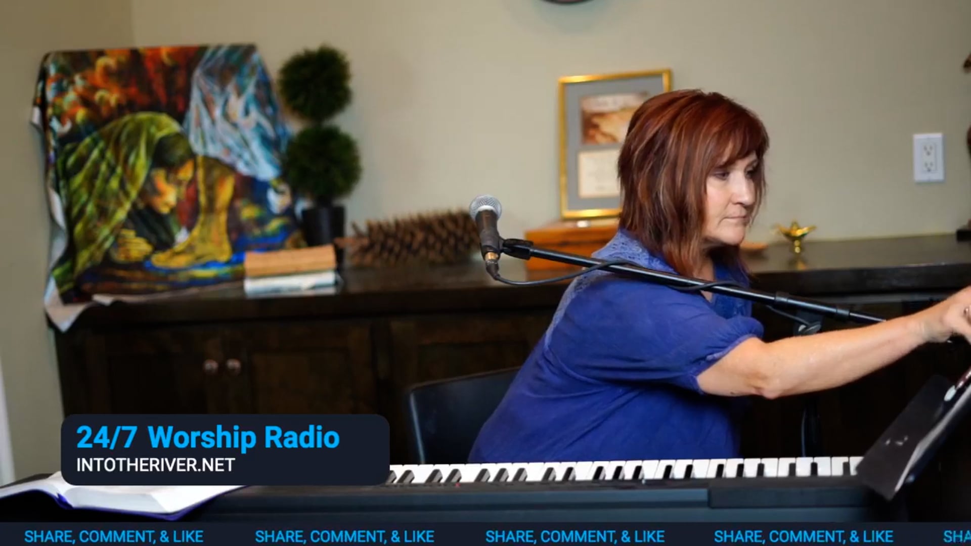 Praying for Your Healing  Prophetic Worship with Julie Meyer from the Psalms