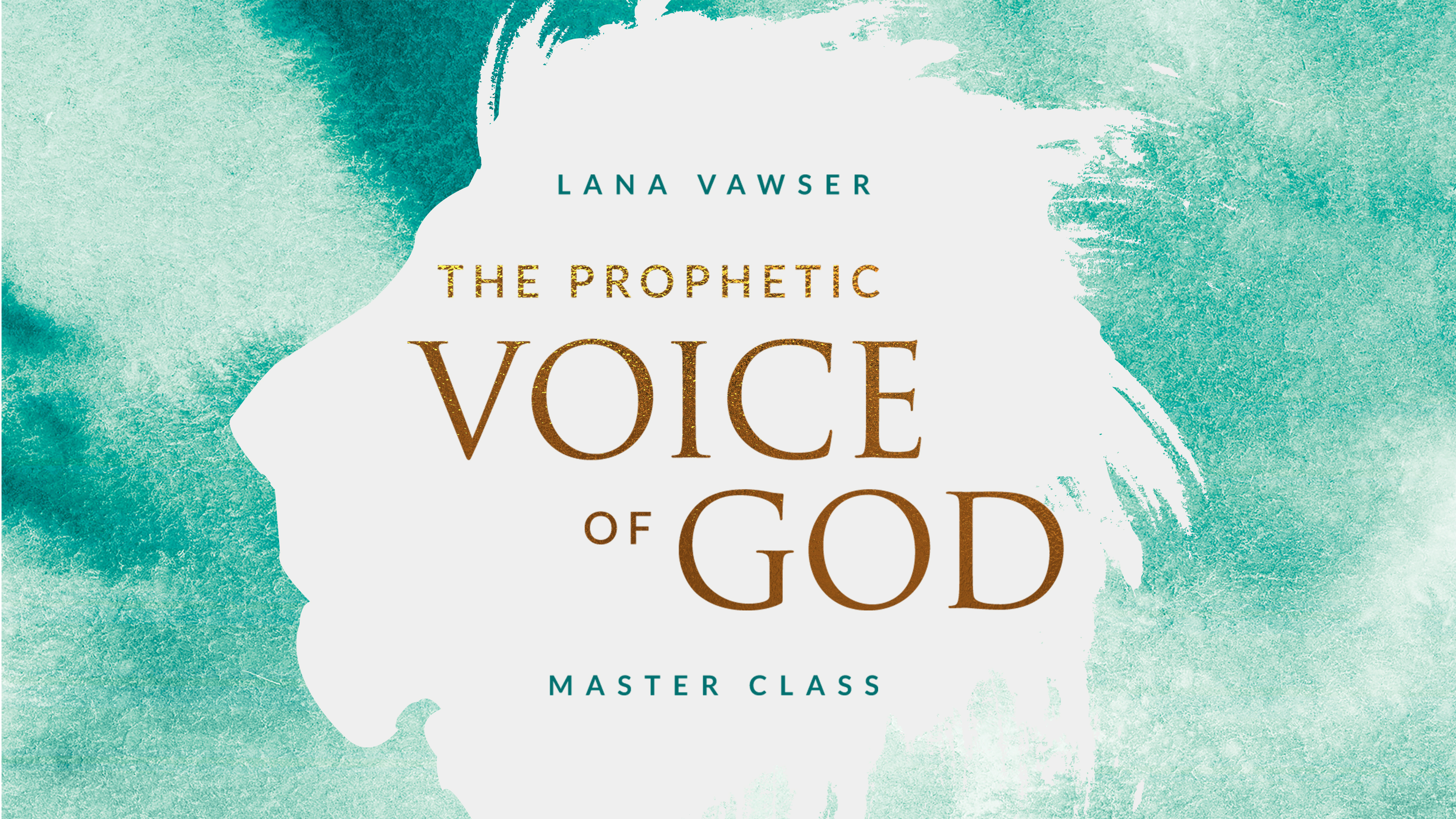 Prophetic Voice of God Masterclass