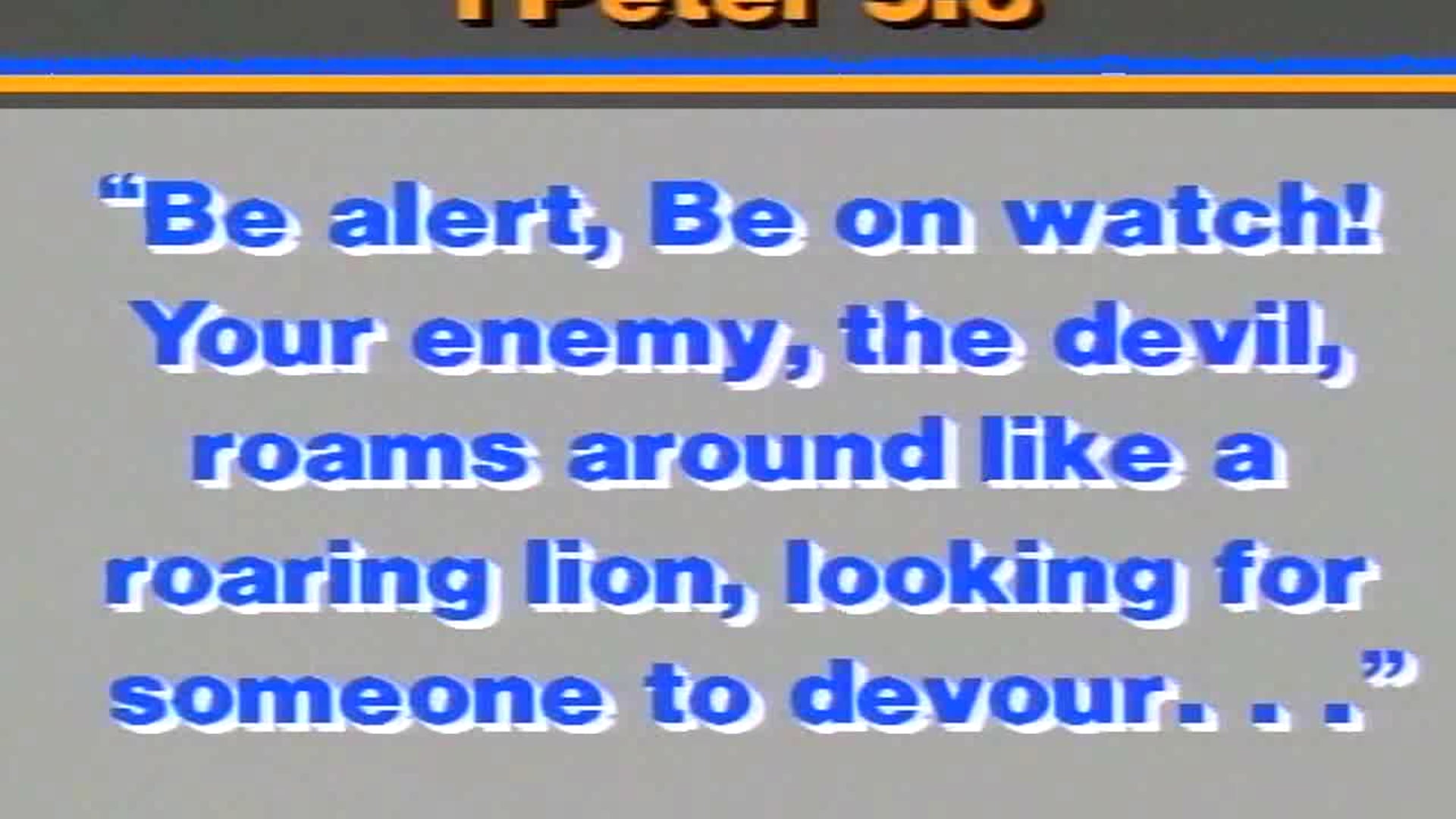 The Armor of God - Session 5