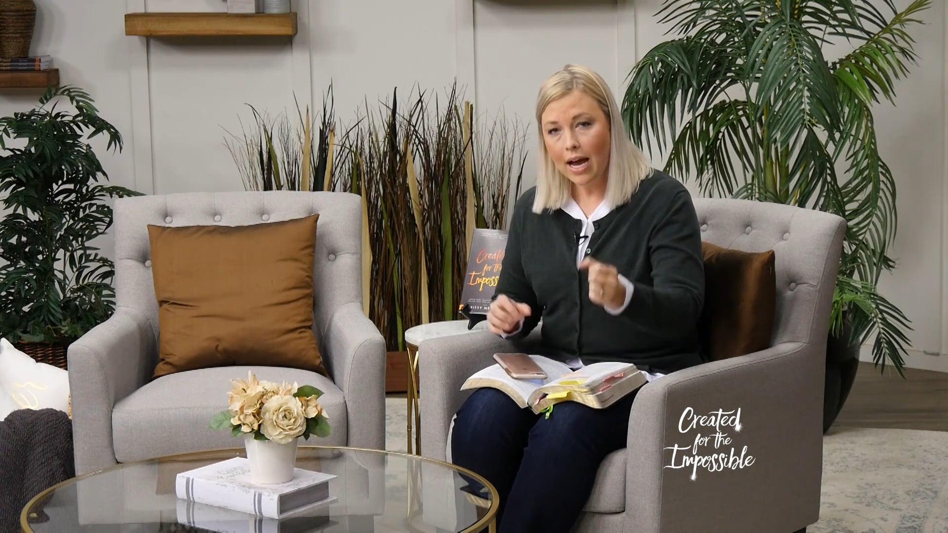 How God Redeems Your Story w Guest Vanessa Harnas  Created for the Impossible  Season 1  Ep. 25