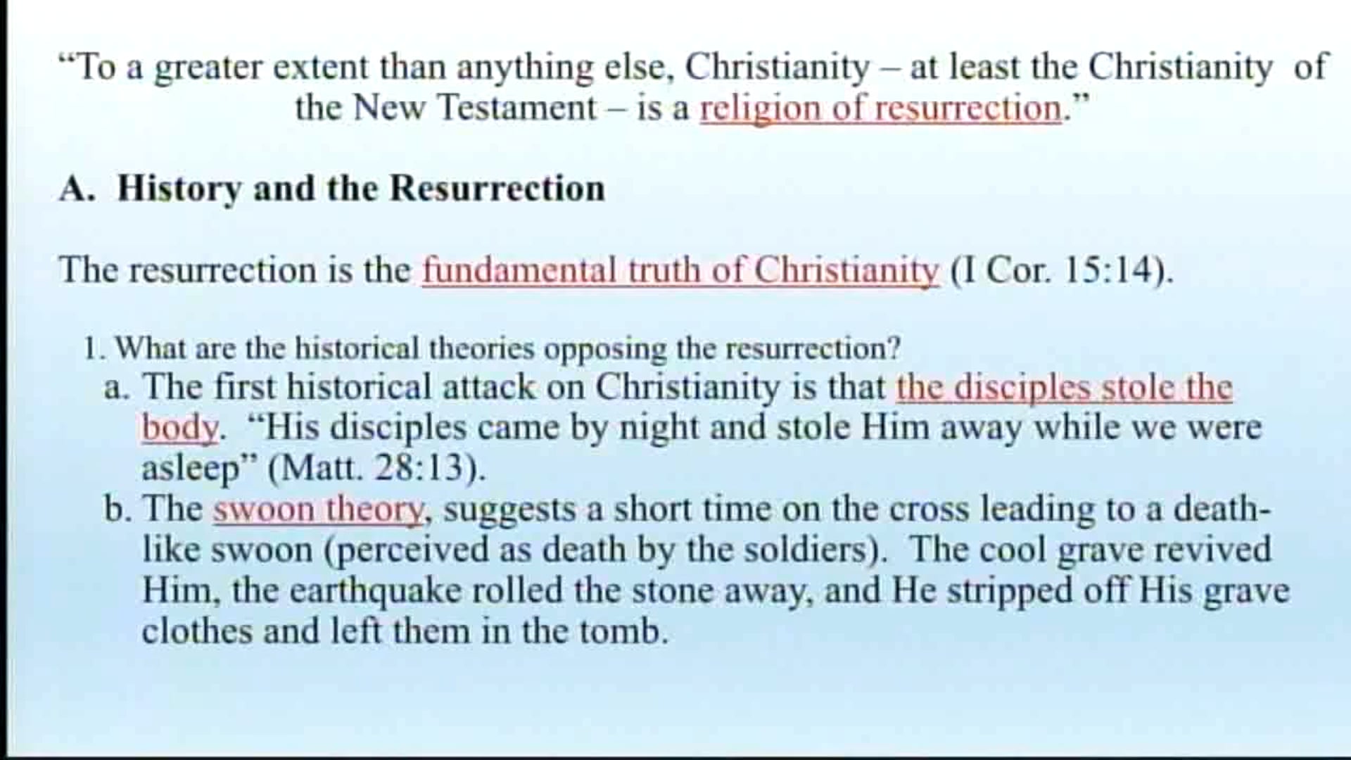 Apologetics And Logic - Session 8 - Dr. Elmer Towns