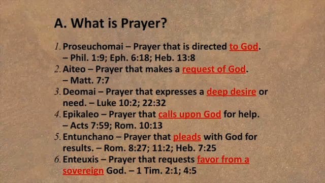 Spiritual Factors Of Ministry - Sessi...