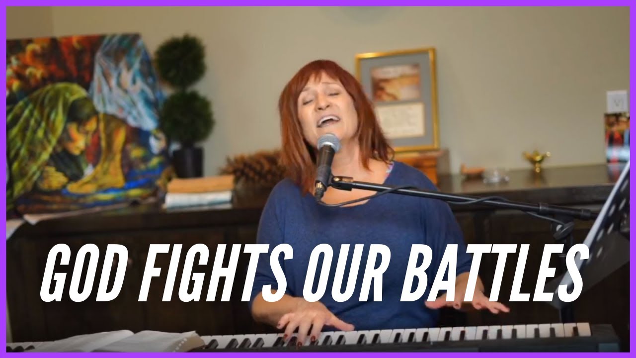 God Fights our Battles  Prophetic Worship with Julie Meyer