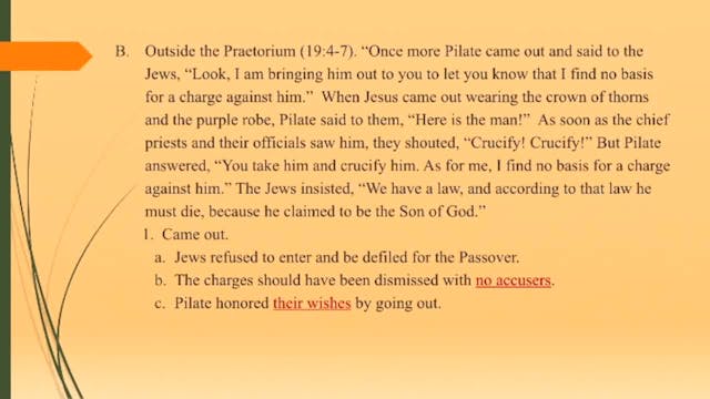 Gospel Of John - Session 7 - Dr. Elmer Towns