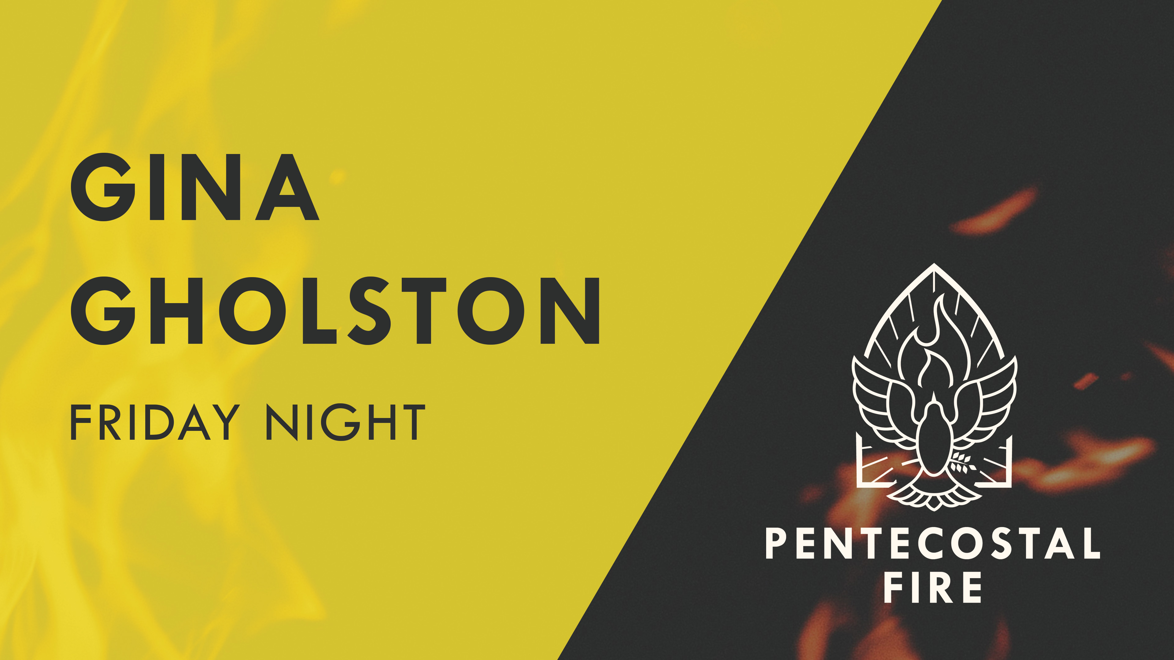 Pentecostal Fire Conference 2021 - Gina Gholston -  Friday Night