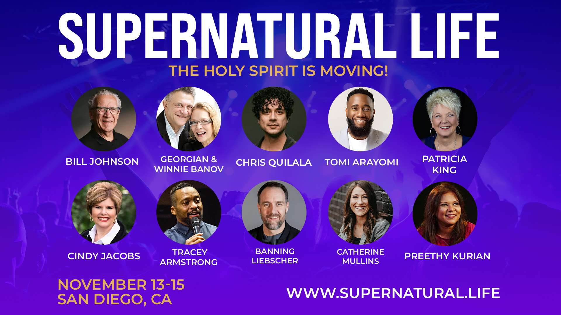 Supernatural Living Conference | NOV LIVESTREAM