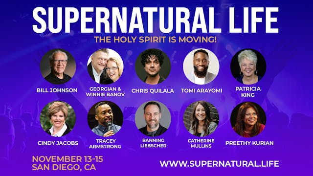 Supernatural Living Conference | NOV LIVESTREAM