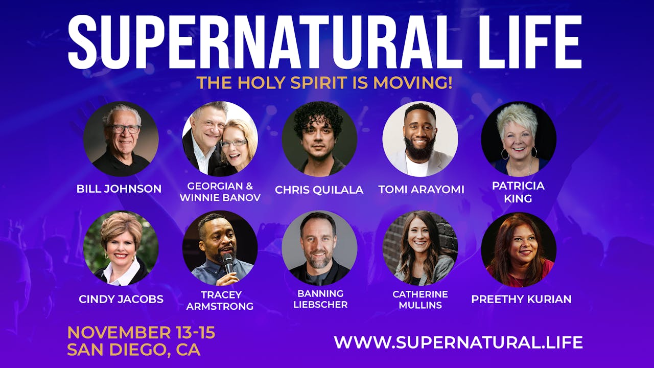 Supernatural Living Conference | NOV LIVESTREAM