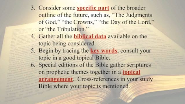 The Word Of God - Session 12 - Dr. El...