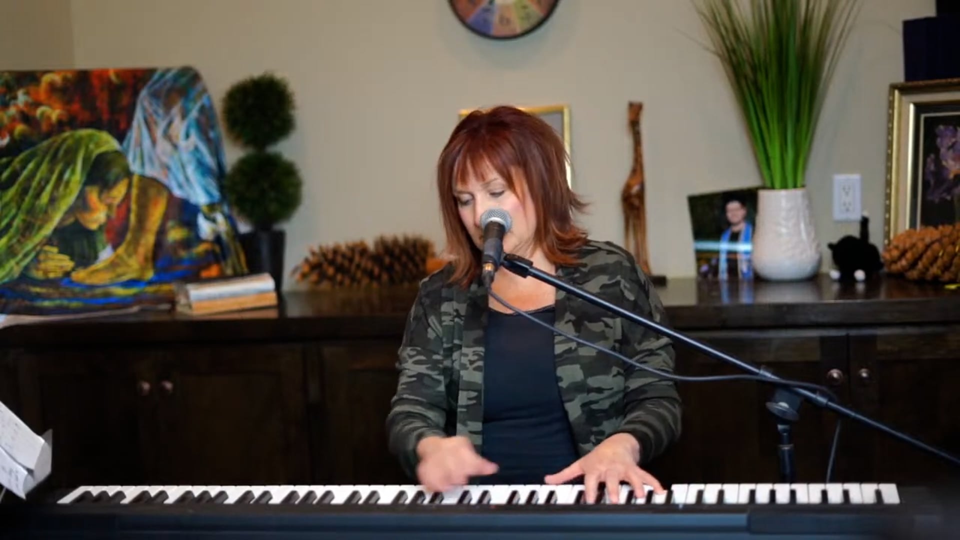 No Plague Will Come Near My House  LIVE Prophetic Worship with Julie Meyer