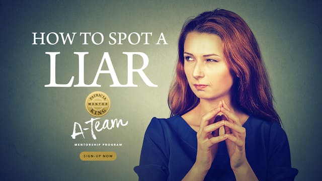 How To Spot A Liar - Session 2