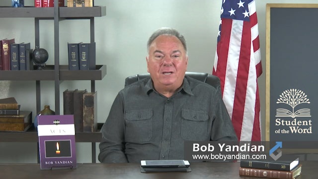 Episode 106-Behold Their Threats Bob Yandian Ministries-Student of the Word