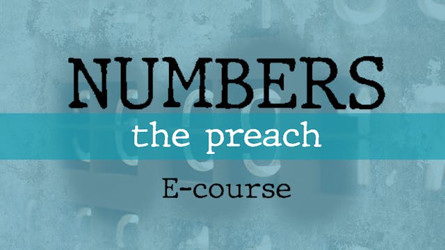 Numbers That Preach Session 7 - Troy ...