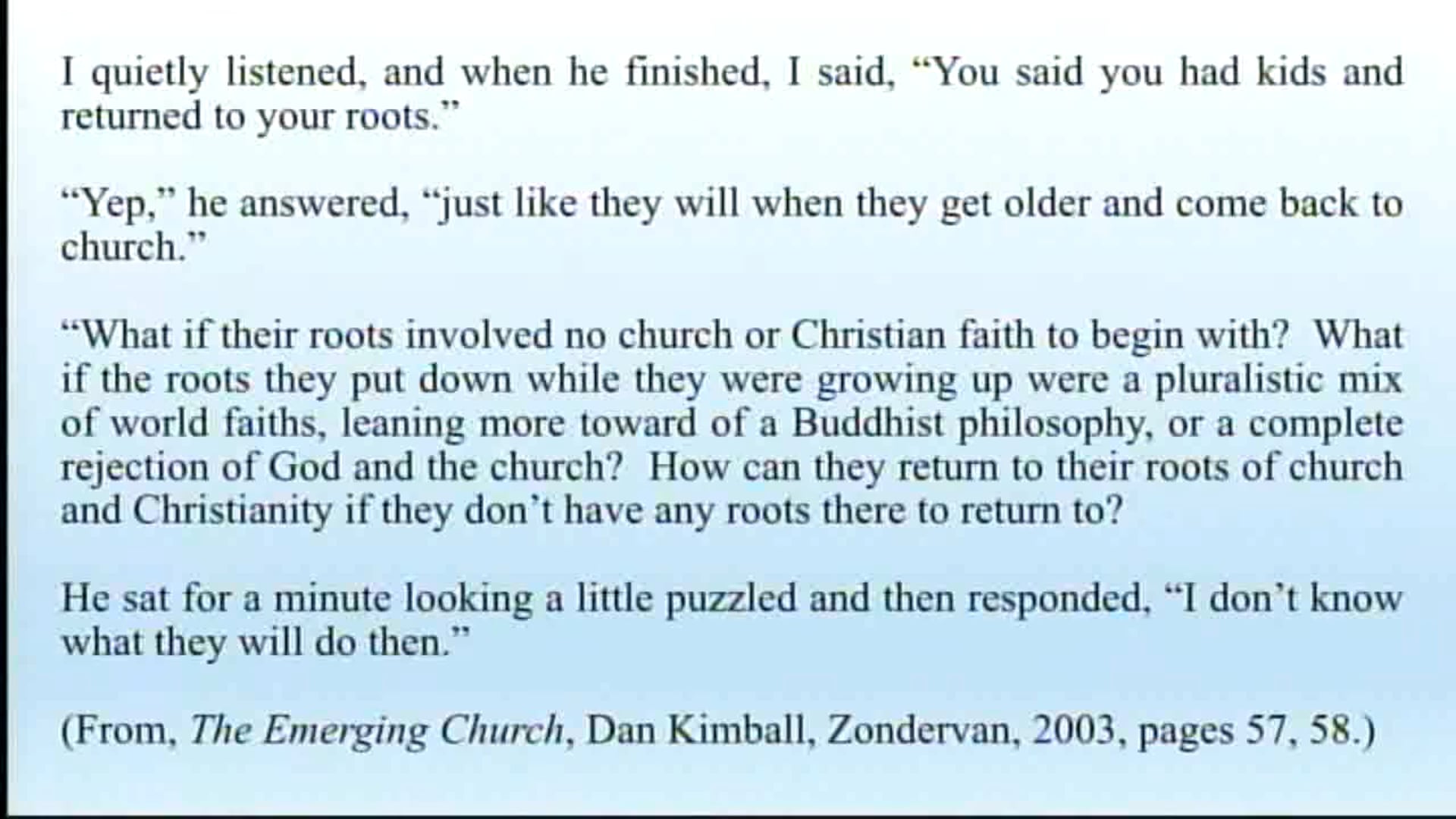 Apologetics And Logic - Session 3 - Dr. Elmer Towns