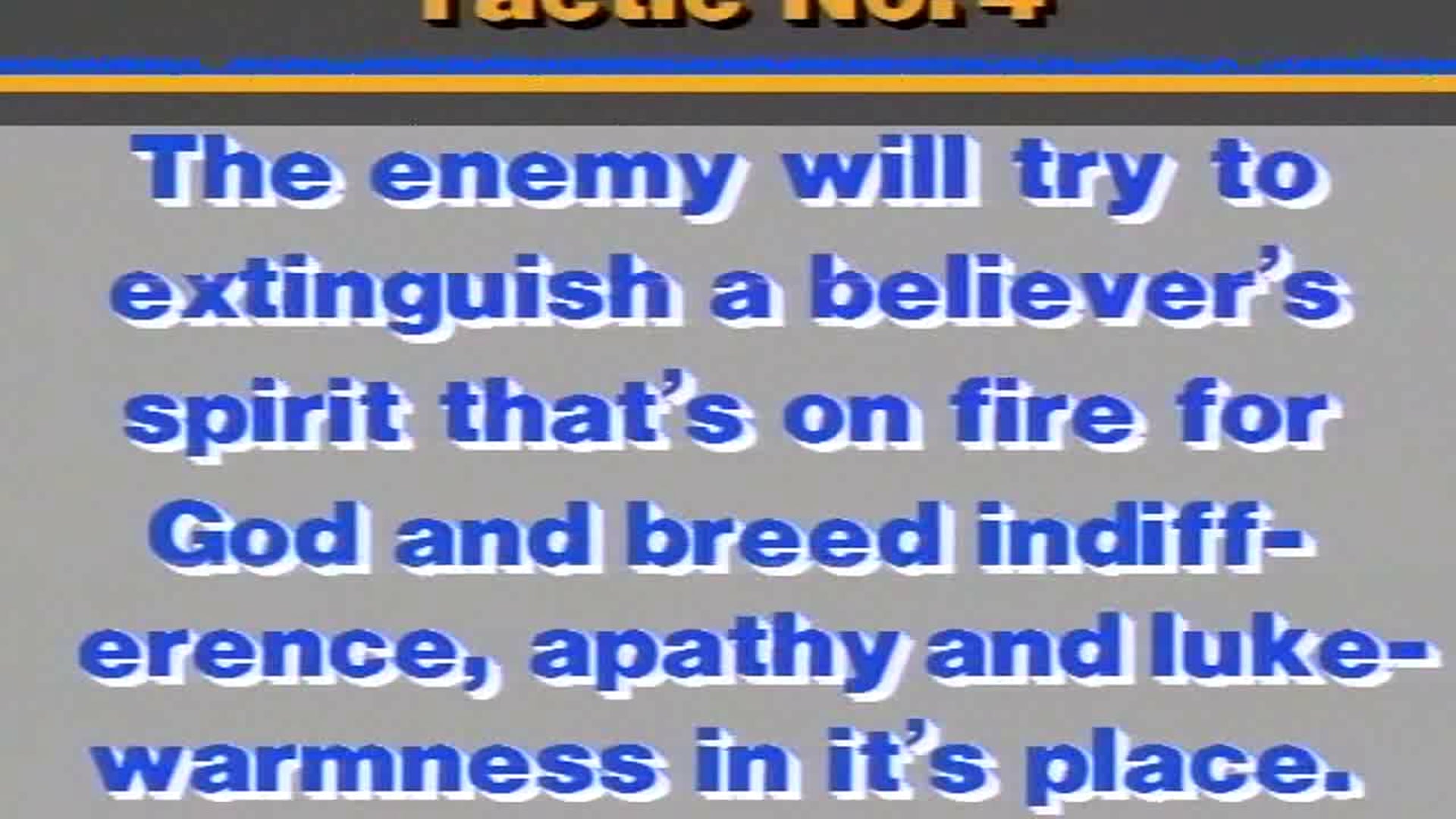 The Armor of God - Session 13