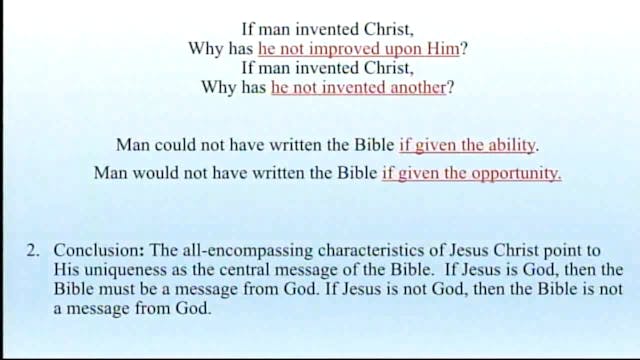 Apologetics And Logic - Session 6 - Dr. Elmer Towns