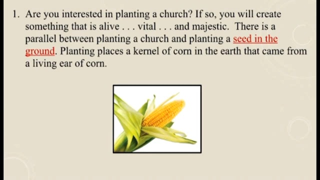Churches Planting Reproducing Churches - Session 1 - Dr. Elmer Towns