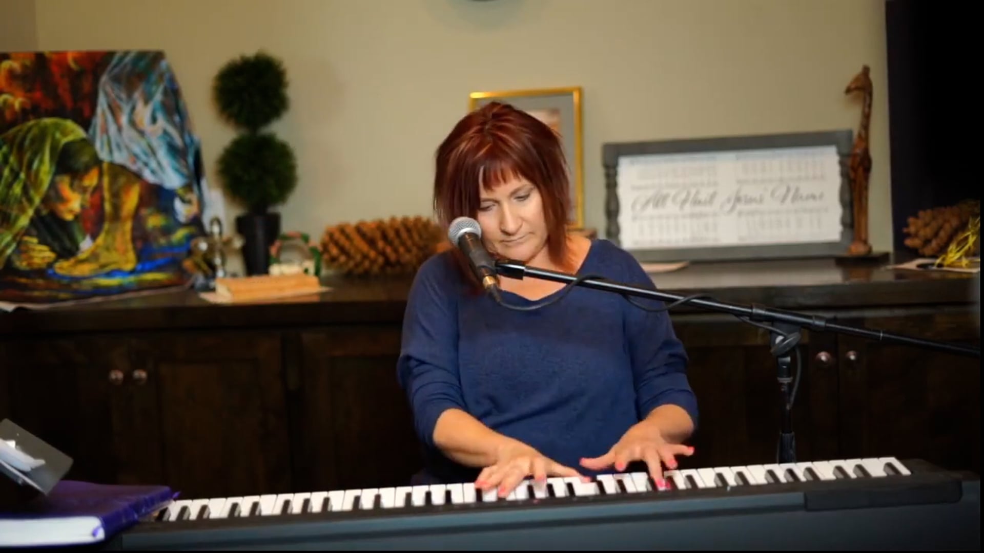 Julie Meyer Worships Jesus and Sings about God Answering His People