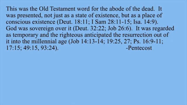 What We Believe Part 2 - Session 11 -...