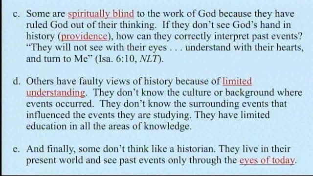 History Of Worship, Revival And Prayer - Session 1 - Dr. Elmer Towns