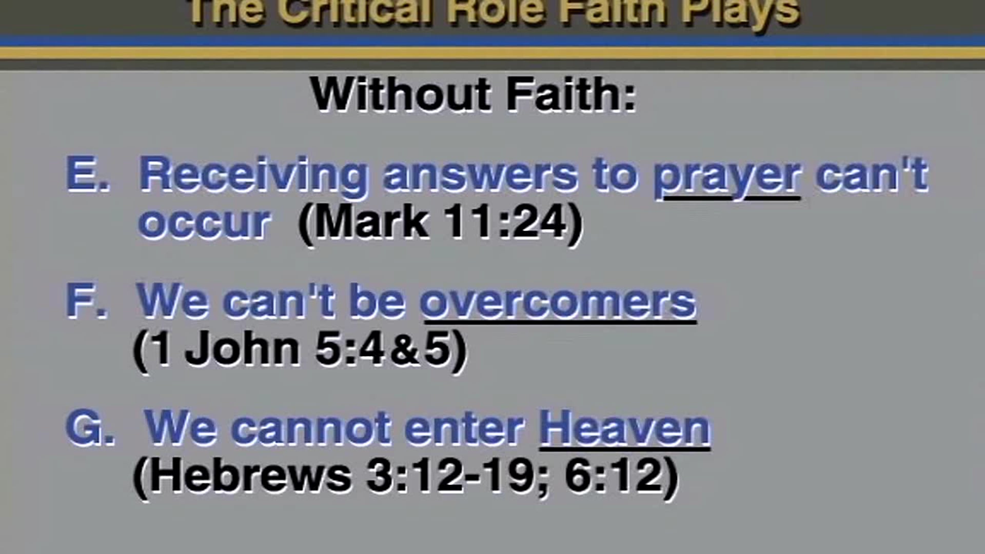 The Armor of God - Session 16