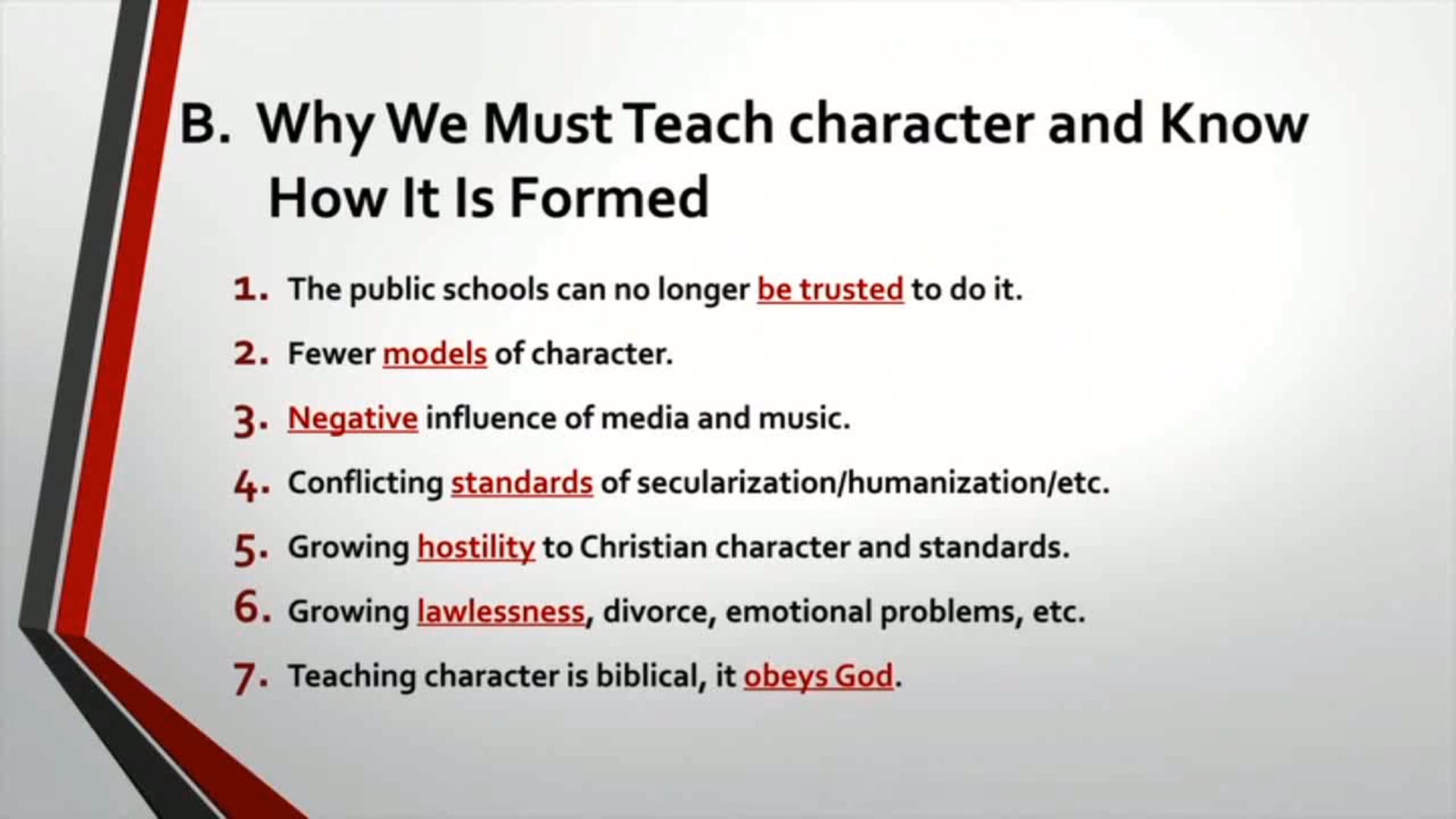 Introduction To The Christian Life - Session 5 - Dr. Elmer Towns