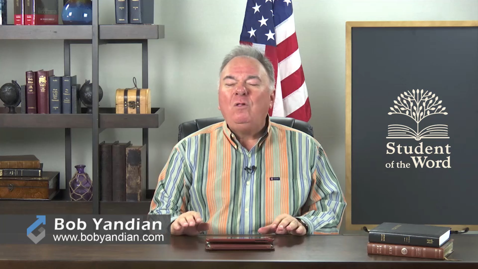 Episode 034-The Ministry of the Holy Spirit-Part 3-Bob Yandian Ministries-Student of the Word