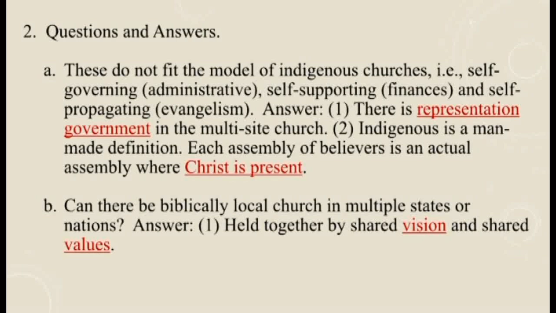 Churches Planting Reproducing Churches - Session 14 - Dr. Elmer Towns