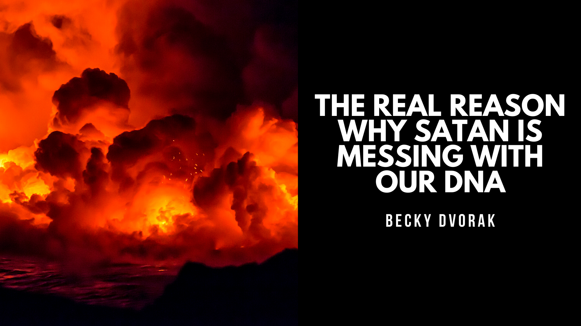 The Real Reason Why satan Is Messing With Our DNA | Becky Dvorak