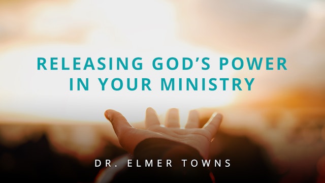 Releasing God's Power In Your Ministry