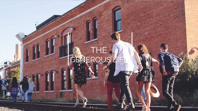 The Generous Life - Session 10 - Beth Jones
