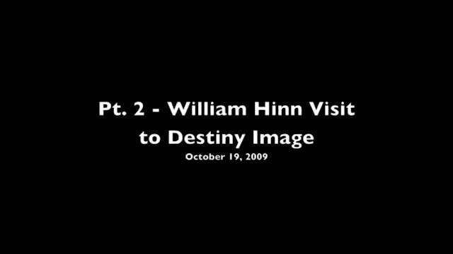 Dr William Hinn Visits Destiny Image ...