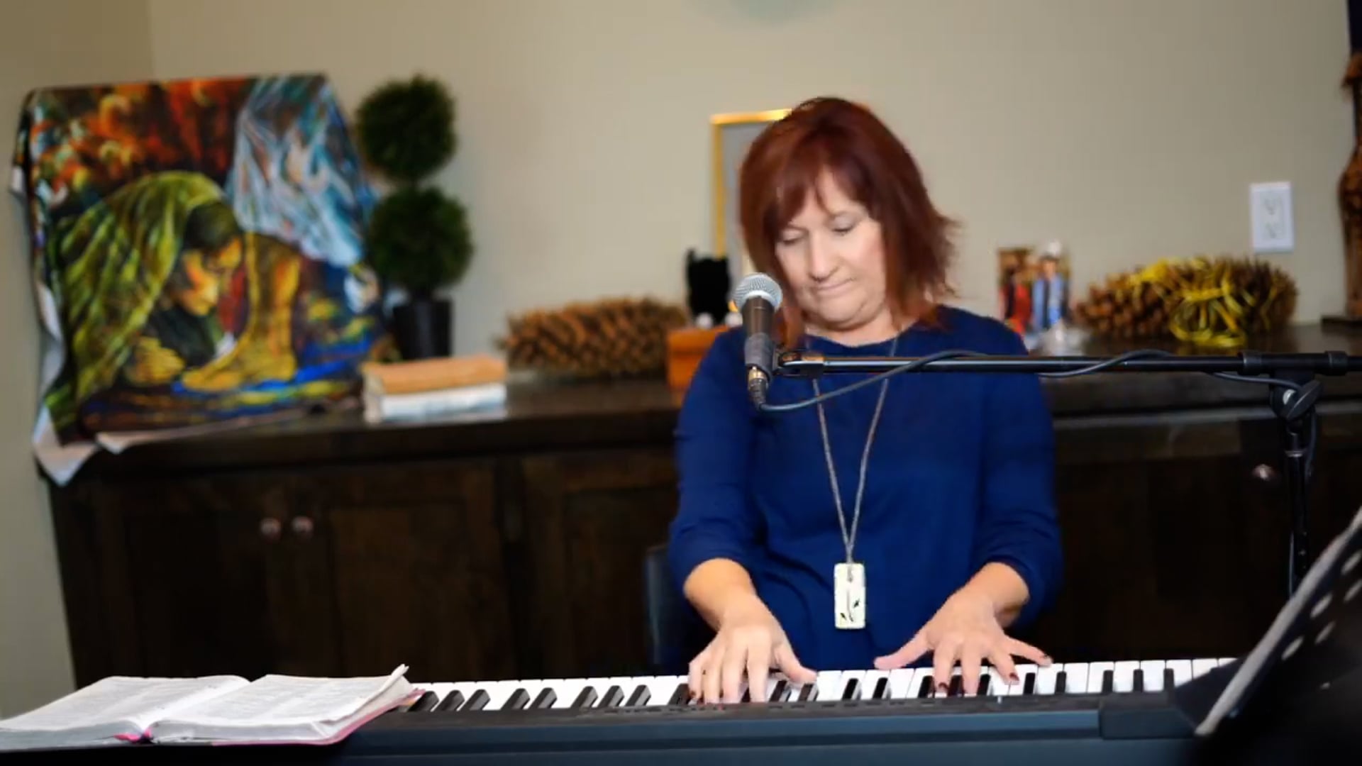 No Fear for Jesus Is My Shield  Prophetic Worship with Julie Meyer