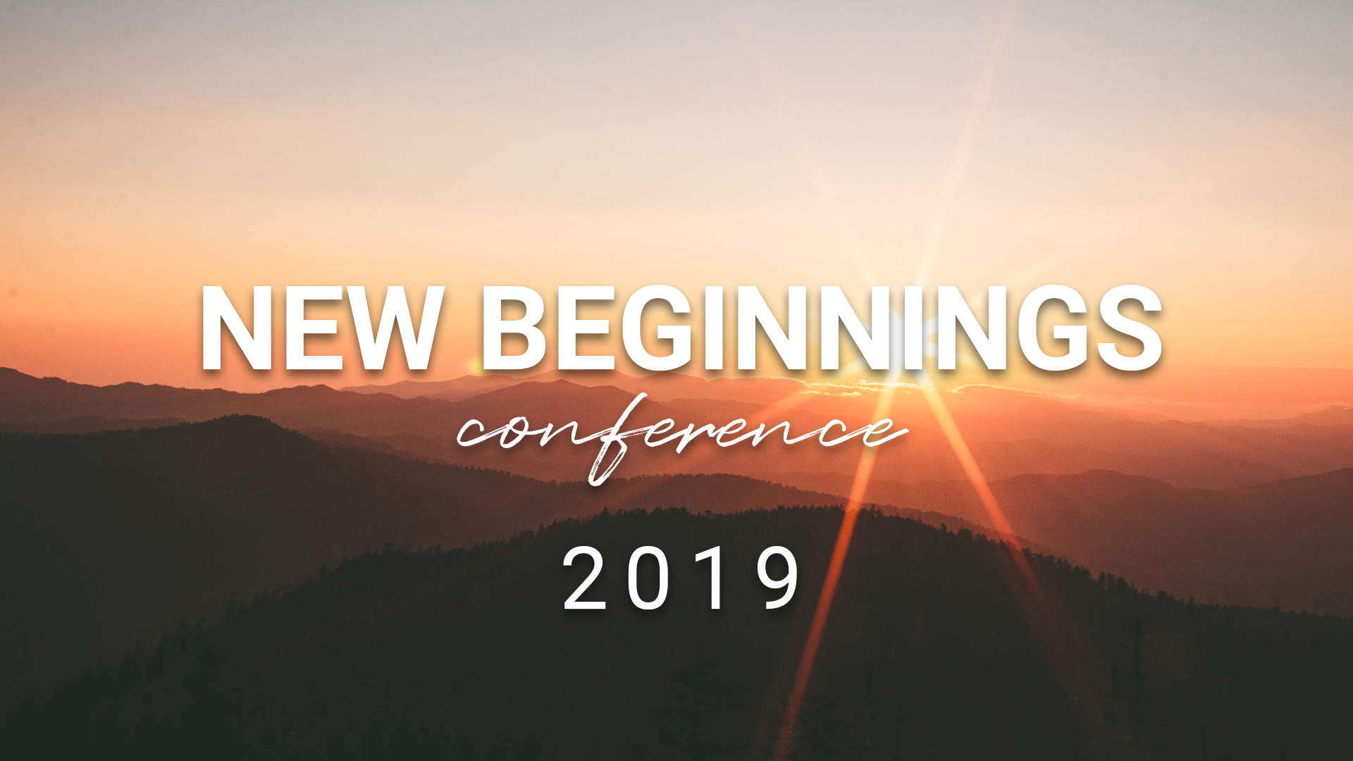 New Beginnings 2019 Session 1 - With Troy Brewer