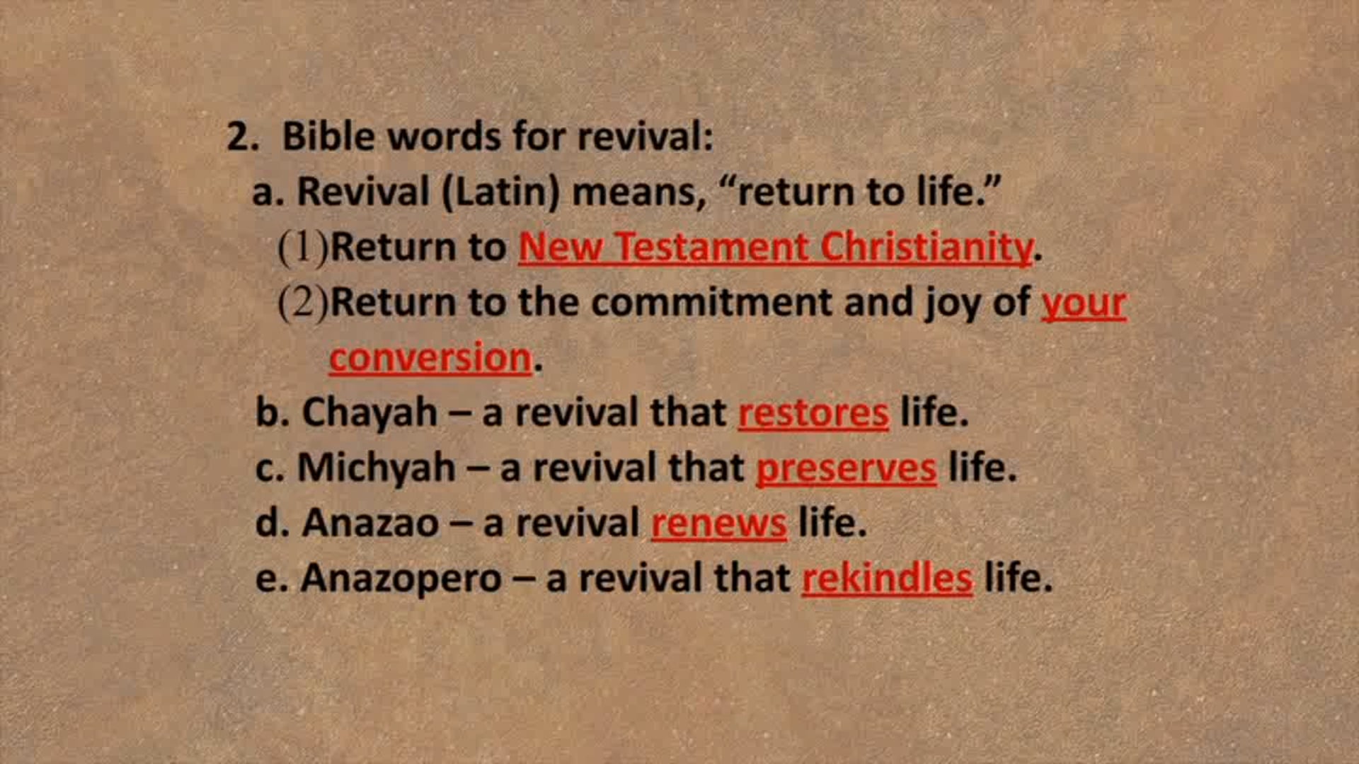 Spiritual Factors Of Ministry - Session 3 - Dr. Elmer Towns