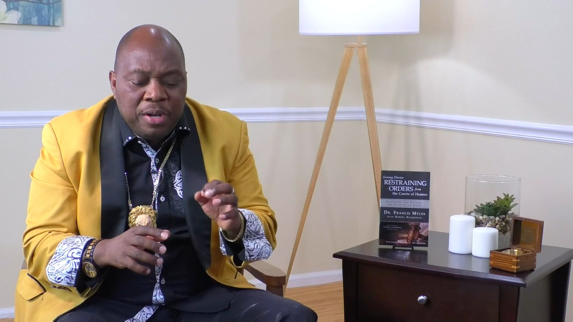 Session 4 - The Life Style of an Officer of the Courts of Heaven  - Issuing Divine Restraining Orders