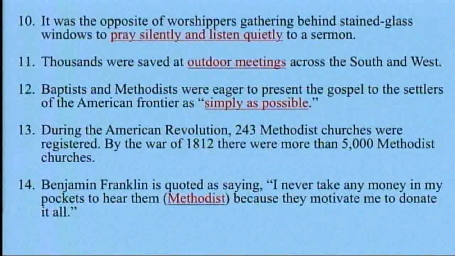 History Of Worship, Revival And Prayer - Session 9 - Dr. Elmer Towns