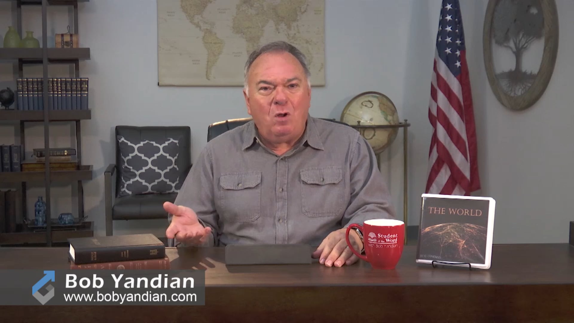 Episode 273-God's Attitude Toward the World-Part 1-Bob Yandian Ministries-Student of the Word