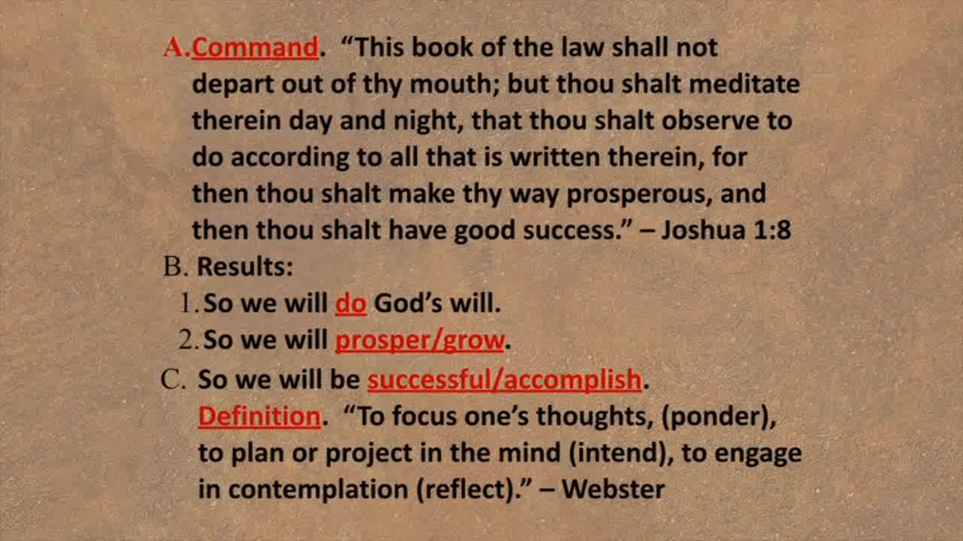 Spiritual Factors Of Ministry - Session 10 - Dr. Elmer Towns
