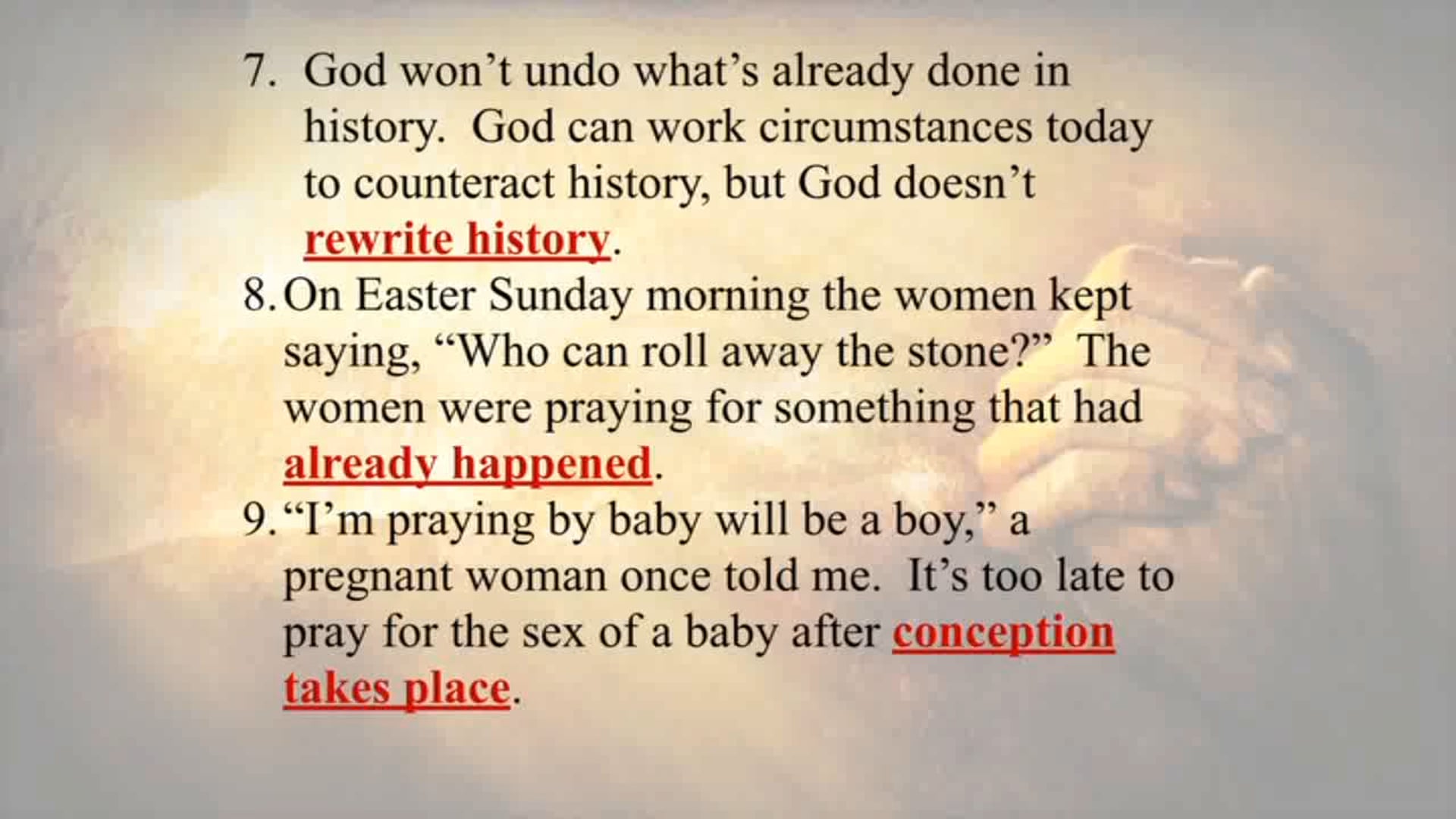 Releasing God's Power In Your Ministry - Session 11 - Dr. Elmer Towns