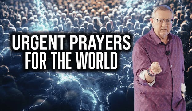 Urgent Prophetic Prayer for America, ...