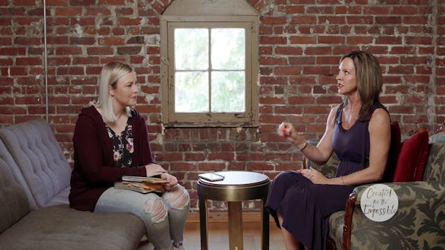 Jennifer Eivaz on Created for the Imp...