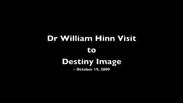 Dr. William Hinn visits Destiny Image...