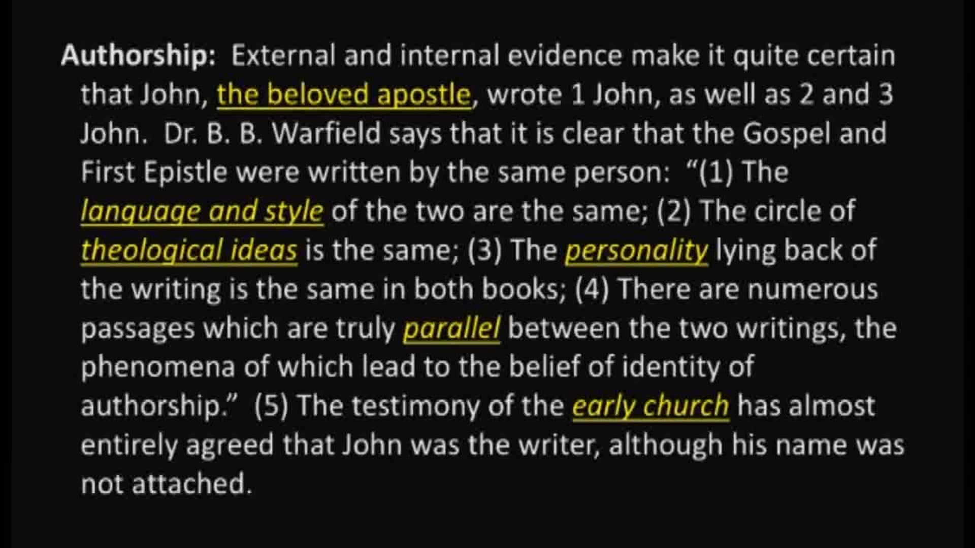 Survey Of The New Testament - Session 11 - Dr. Elmer Towns