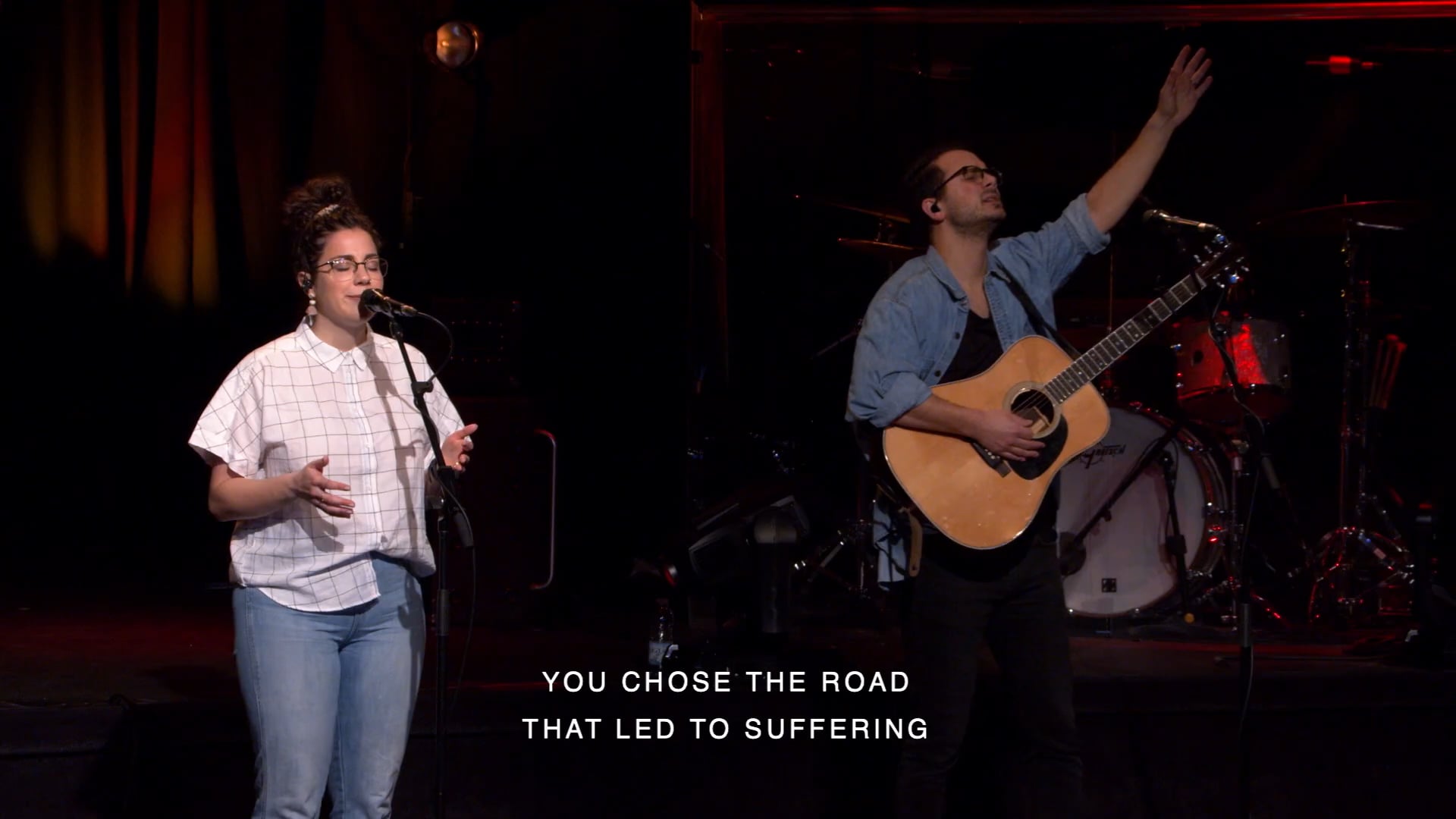 Live Worship - Jonathan Clarke with Hope and Dallas Wigston (12 Apr 2020)